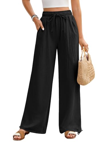 Pantaloni Palazzo 100% Cotone