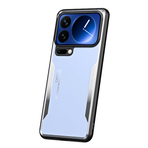 For Xiaomi 17/17 Pro/17 Pro Max�p�ϏՌ��P�[�X�A���^���o�b�N����h�~�N�[���J�o�[�A�����^�\�t�g�G�b�W�V�F��(Blue,17 Pro)