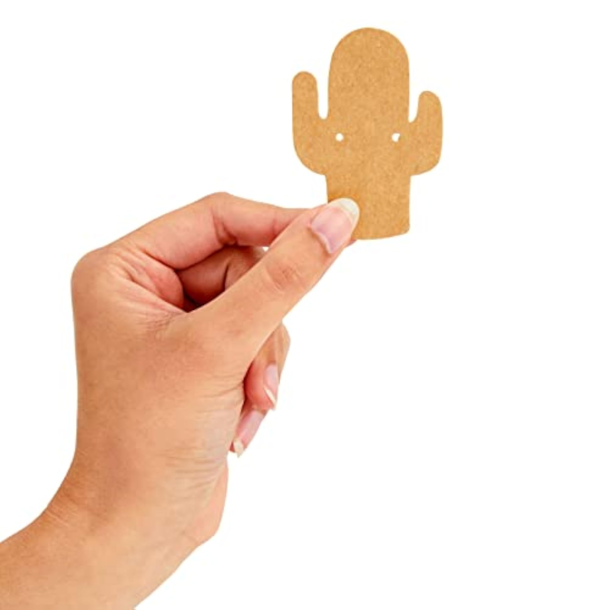 Earring Cards for Display, Cactus, 300 Pack