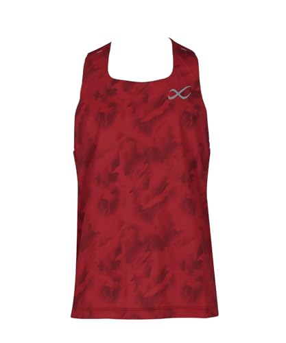 CW-X(シーダブリューエックス/ワコール) トップス 【MEN】 【薄軽ランニングシャツ】 ノースリーブ タンクトップ スクエアネック 吸汗速乾性(本体) DLO180