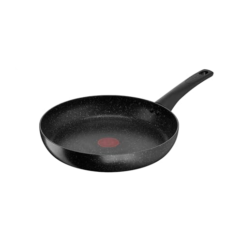 Tefal Poêle à frire en pierre de titane 28 cm avec revêtement anti-adhésif haute performance et sans danger pour toutes les plaques de cuisson dont...