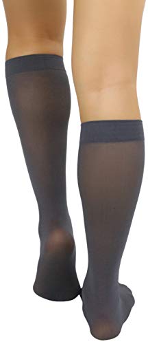 Image of ToBeInStyle Womens Pack of 6 Knee High Trouser Professional Socks