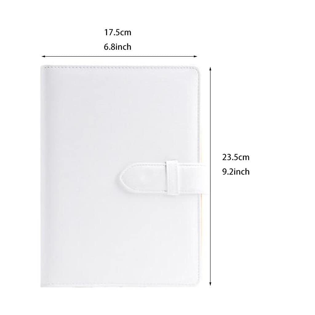 Cuaderno for la Nota de Trabajo Tal Vez la Revista for la Oficina de la Oficina de la Oficina de la Escuela Estudiante de Cuaderno Simple (Color : White)