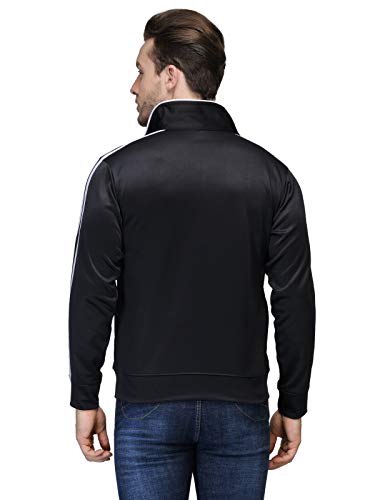 Image of Scott International Men's Polyester Standard Dryfit Jacket Wrinkle Free (Stripes)