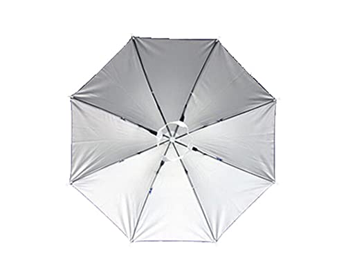 Paraguas de cabeza con protección solar UV y sistema plegable