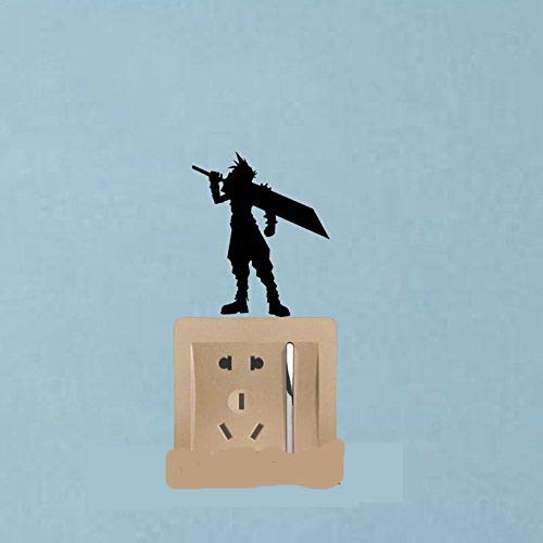 stickerbuy™ Video Game Final Fantasy Vinyl Decoration Switch Sticker Children Lightswitch Decals