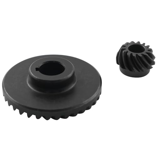 Image of LQ Industrial 1 Set 100 Angle Grinder Spiral Bevel Gear and Pinion Gear Metal Spiral Bevel Set Electric Tool Accessories Suitable for G10SS Angle Grinder Gears