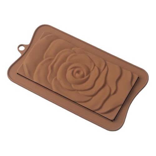 Moldes de chocolate de silicona Sugarcraft, moldes para tartas de azúcar, moldes para tartas, moldes de chocolate de grado alimenticio para rellenar barras de chocolate