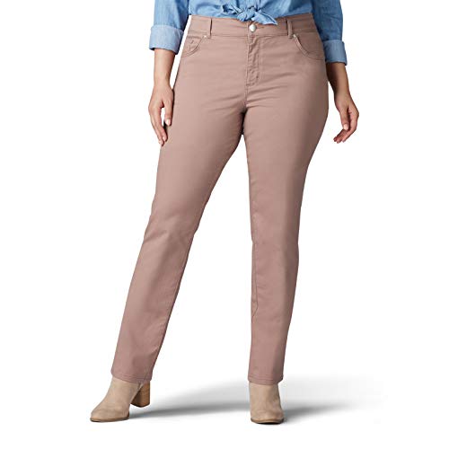 Image of Lee Women's Plus-Size Relaxed Fit Straight-Leg Jean