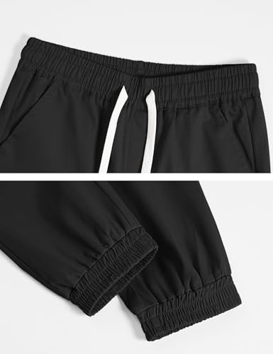 Image of KEREDA Boys Uniform Pants Twill Pull On Jogger Pants Boys School Clothes