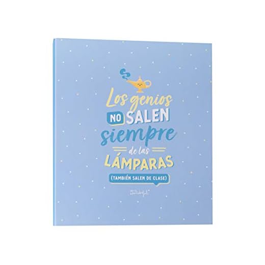 Mr. Wonderful Carpeta archivadora - Los genios no siempre salen