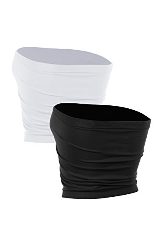 Kurve Medium Length Bandeau Bra Top - UV Protective Fabric UPF 50+ (Made with Love in The USA) - Image 3