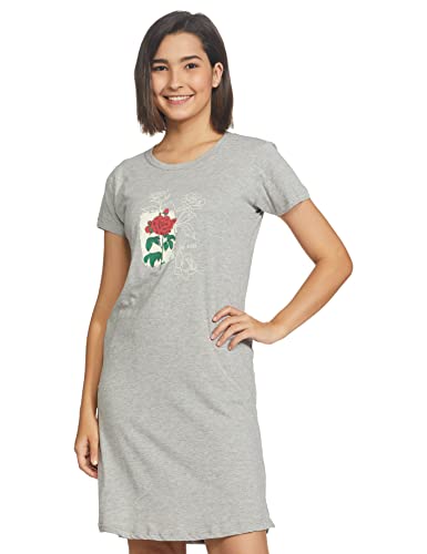Image of Rupa Women Cotton Knee Length Night Gown