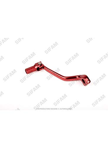 Sélecteur de vitesse forgé Kyoto rouge pour moto Honda CR 125