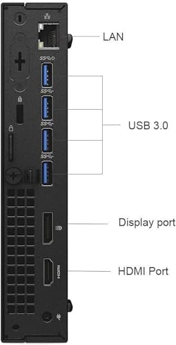 Image of 𝗗𝗲𝗹𝗹OptiPlexTiny Mini PC | 𝗜𝗡𝗧𝗘𝗟i5 6th Gen | 8GB RAM | 128GB SSD | Win 10 /11 Pro | WiFi Ready | MS Office | HDMI /VGA /DVI /USB Connectivity | Business Desktop | Pre-Owned & Tested