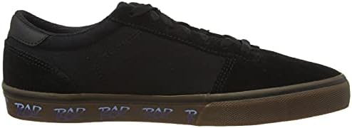 Etnies Men's Calli Vulc x Rad Racing Low Top Skate Shoe, Black/Gum, 7.5 | Image 5