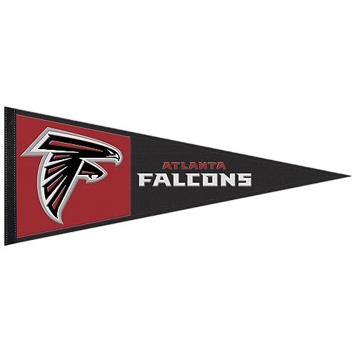 Pennant NFL Atlanta Falcons en laine premium finition vintage de 80 x 33 cm