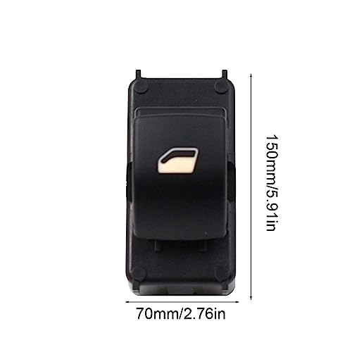 Bouton de commutation vitre électrique réactif pour commande gauche et droite C4 - 5