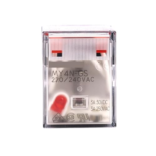 Relais MY4N-GS AC220/240 à indicateur LED pour isolation de circuit