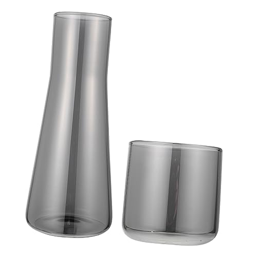 ELAYARD Cooling Kettle Party Glass Carafe Beverage Holder Water Jug for Outdoor Picnic Grey