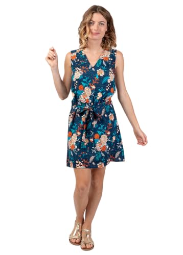 Robe courte ethnique femme été JALYA pour rester fraîche et élégante
