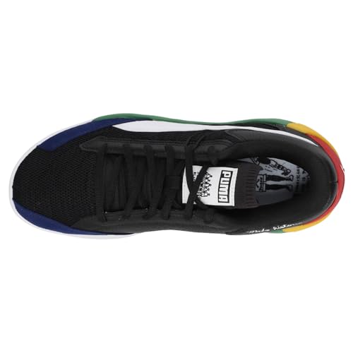 PUMA Fusion Nitro Black Fives Puma Black/Amazon Green 8.5 D (M)4