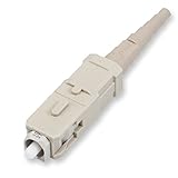 Cable Central LLC (10 Pack) Corning 95-000-40 Unicam Standard-Performance Connector, SC, 62.5/125 um Multimode (OM1), Ceramic Ferrule, Single Pack, Beige Housing, Beige Boot