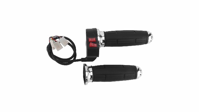 Poignée D'accélérateur Universelle 3 Vitesses Pour Vélo/trottinette électrique - 7/8" (22mm), Câble 1,4m - 4
