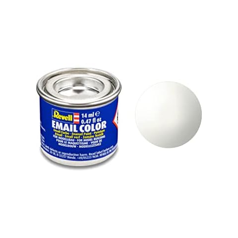 Toy Galaxy REVELL 14ml Enamel Paint Tin - No.04 White Gloss | RAL Colour 9010 Cover