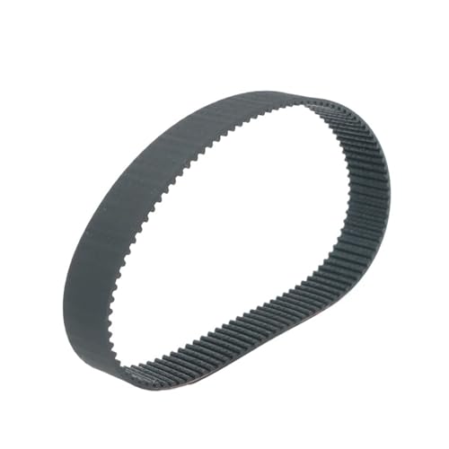 Correa dentada de goma de 100 mm x 10 mm para solucionar holguras en transmisión síncrona