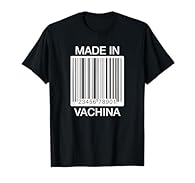 Made In Vachina UPC Symbol Scanner Bar Code Lightweight, Classic fit, Double-needle sleeve and bottom hem