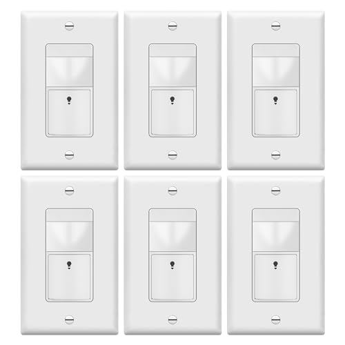 TOPGREENER PIR Motion Sensor Light Switch, Occupancy & Vacancy Motion
