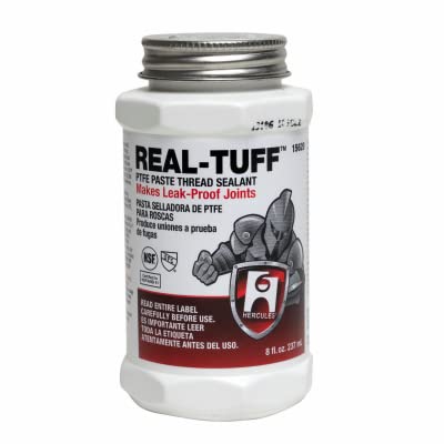 15620 Hercules 1/2-Pint Real Tuff Thread Sealant - Quantity 24