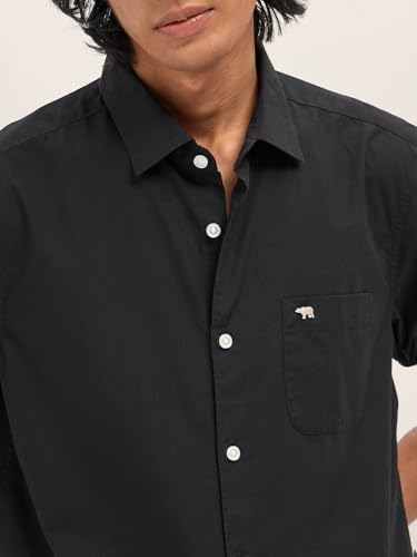 Image of THE Bear House Men's Checked Slim Fit Shirt