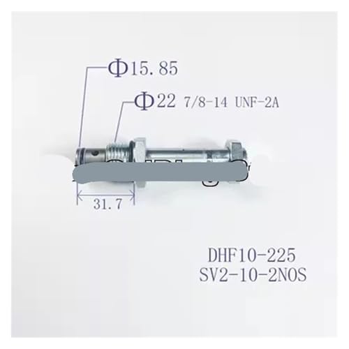 Électrovanne hydraulique DHF10-225 contre les pertes de pression