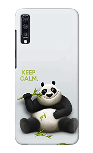 Image of PRINTFIDAA� Printed Hard Back Cover Case for Samsung Galaxy A70 | Samsung Galaxy A70s Back Cover (Cartoon Panda) -2808