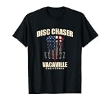 Disc Chaser Vacaville Disc Golf California Golfer T-Shirt