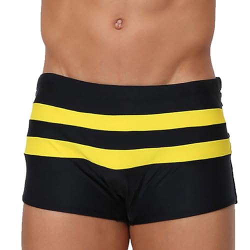 Men's Solid Swim Brief Swimsuit Swimming Trunk Swim Shorts Swimwear Elastic Waist2
