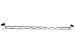 Nexel AHR24C Nexel Chrome Hanging Rail 24