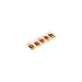 WEIDMULLER 0251311681 Yellow, Terminal Marker, V, 100 PCS, CLI C 2-4 GE/SW V MP