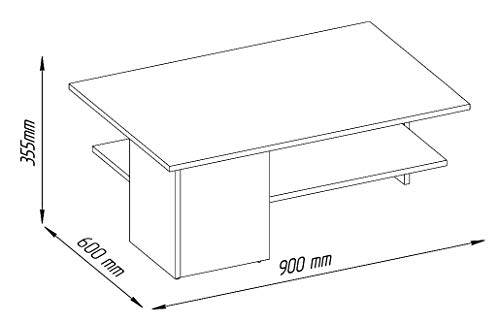 GLmeble - Couchtisch für das Wohnzimmer, Hochwertiges, Modernes Design Couchtische für die Einrichtung von Heimbüros – Bild 4