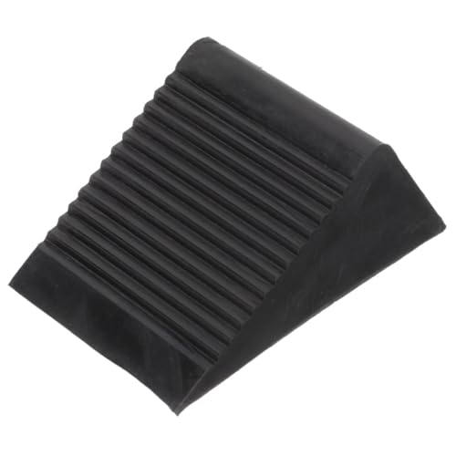 Vaguelly Rueda Antideslizante cuñas de neumáticos de Coche cuñas para Ruedas pequeñas cuñas para neumáticos de automóviles calzos para neumáticos de Coche Caucho Black