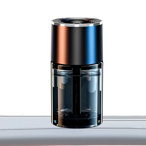 Difusor Humidificador para Coche - Difusor Aromático Con Luz Ambiental Para Vehículos - Accesorio de Interior con Encendido/Apagado Automático para Coches, Camiones y Barcos