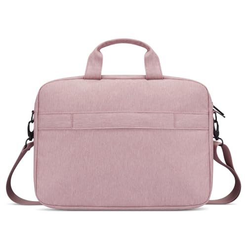 Image of Lenovo 16 inch Laptop Bag T210 (ECO), Water-Resistant Laptop Sleeve Case with EVA Protective Padding, Dual Compartments, Travel Strap, Eco-Friendly Recycled Material, Fits Up to 16-Inch Laptops, Pink