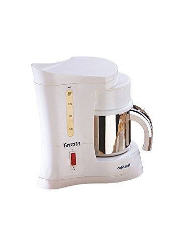 Preethi CM 212 Cafe Zest Coffee Maker, side view showing the overall compact design.