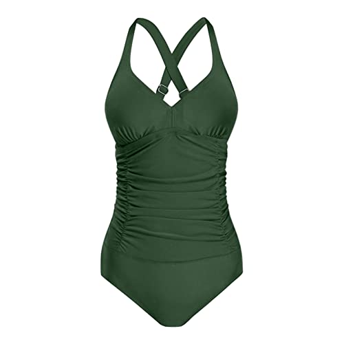 Maillot de bain d'été pour femme avec imprimé split mode noir 42
