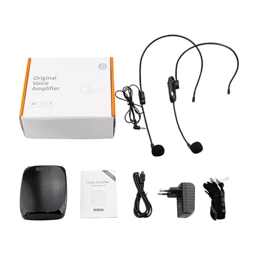 Altavoz de audio inalámbrico recargable con amplificador USB para profesores 8
