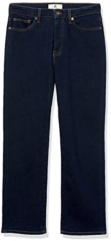 Amazon-Aware-Jean-Slim-Droit-Taille-Haute-pour-Femme