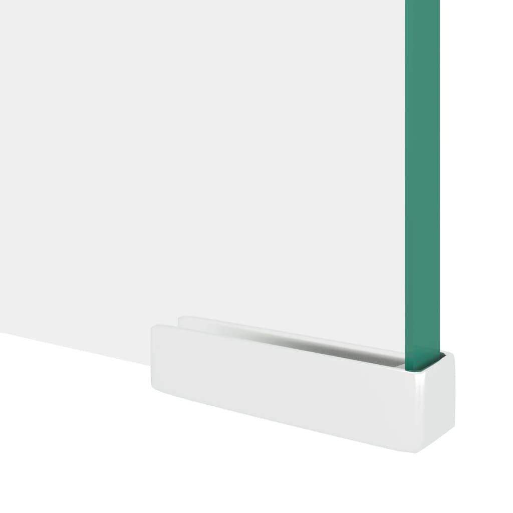 Stojak na telewizor z przezroczystego szkła, nowoczesny stolik pod telewizor, stylowe centrum rozrywki, kompaktowy, 90 x 30 x 13 cm, minimalistyczny szafka pod telewizor, eleganckie meble do salonu