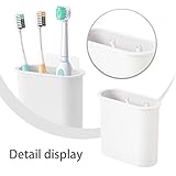 Zoom IMG-1 portaspazzolino da parete 2 pezzi Zoom IMG-1 portaspazzolino da parete 2 pezzi